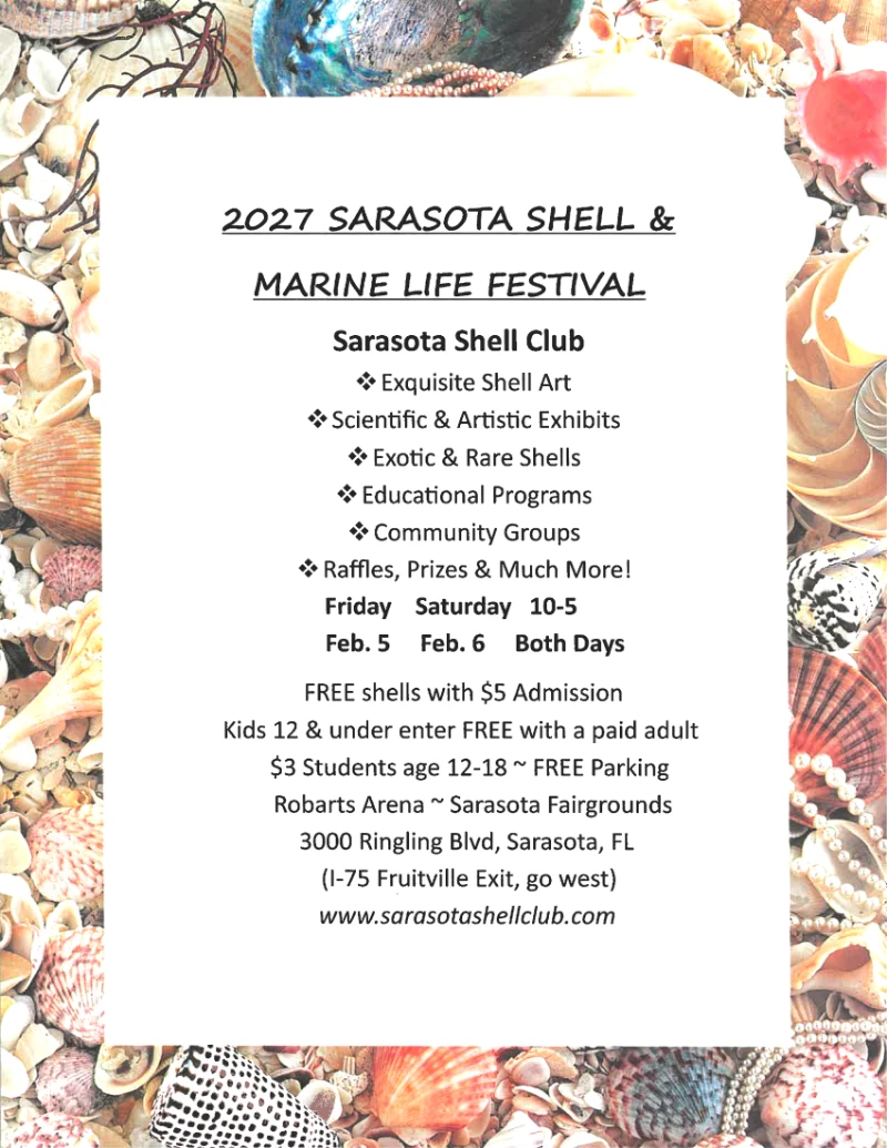 SSC flyer for 2027 show 2026 Shell Festival flyer